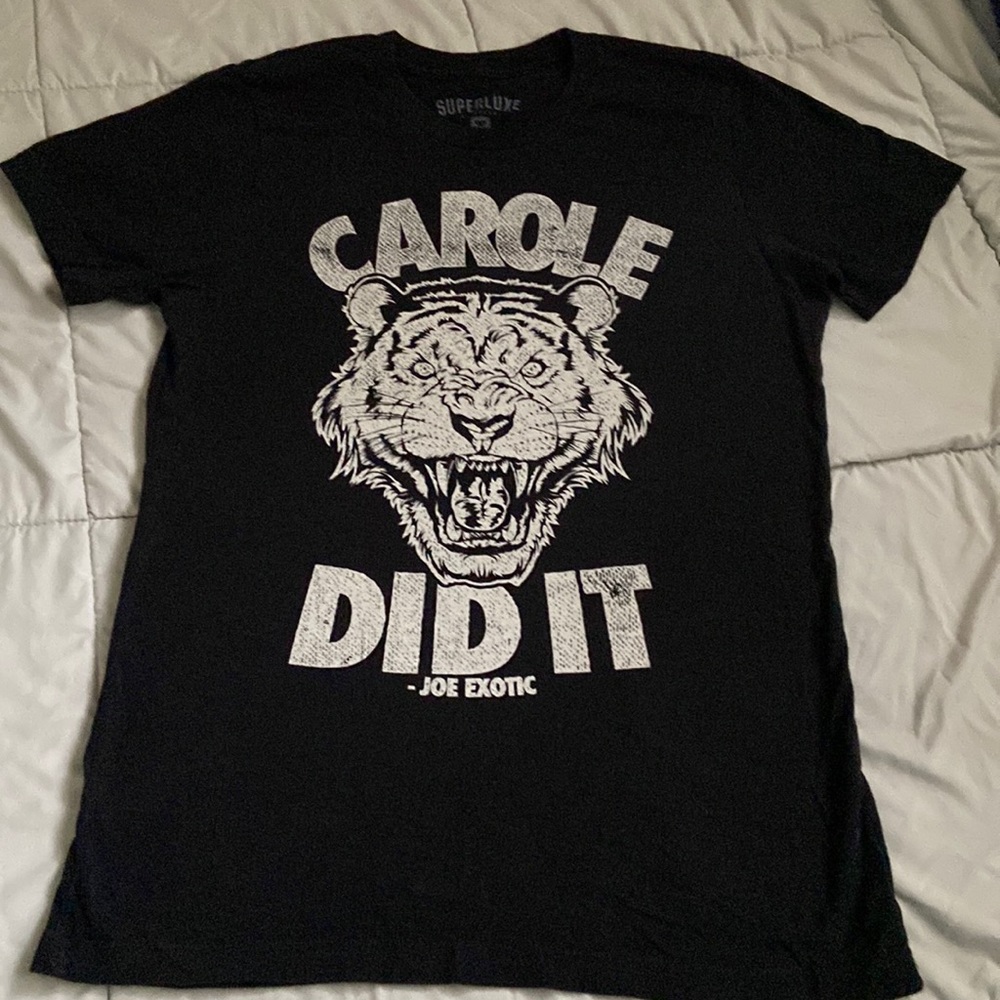 Ladies T-shirt Carole Did It